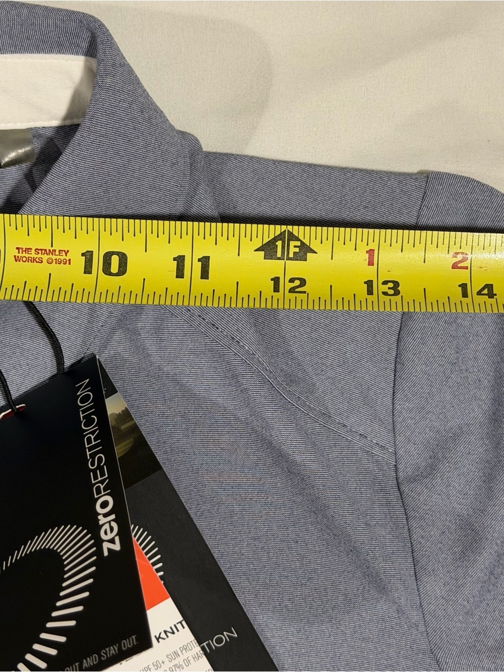 NWT Zero Restriction Women’s Gray Holly Sleeveless Golf Shirt Top Pickleball NEW - Picture 12 of 16